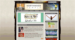 Desktop Screenshot of northwoodtemple.org